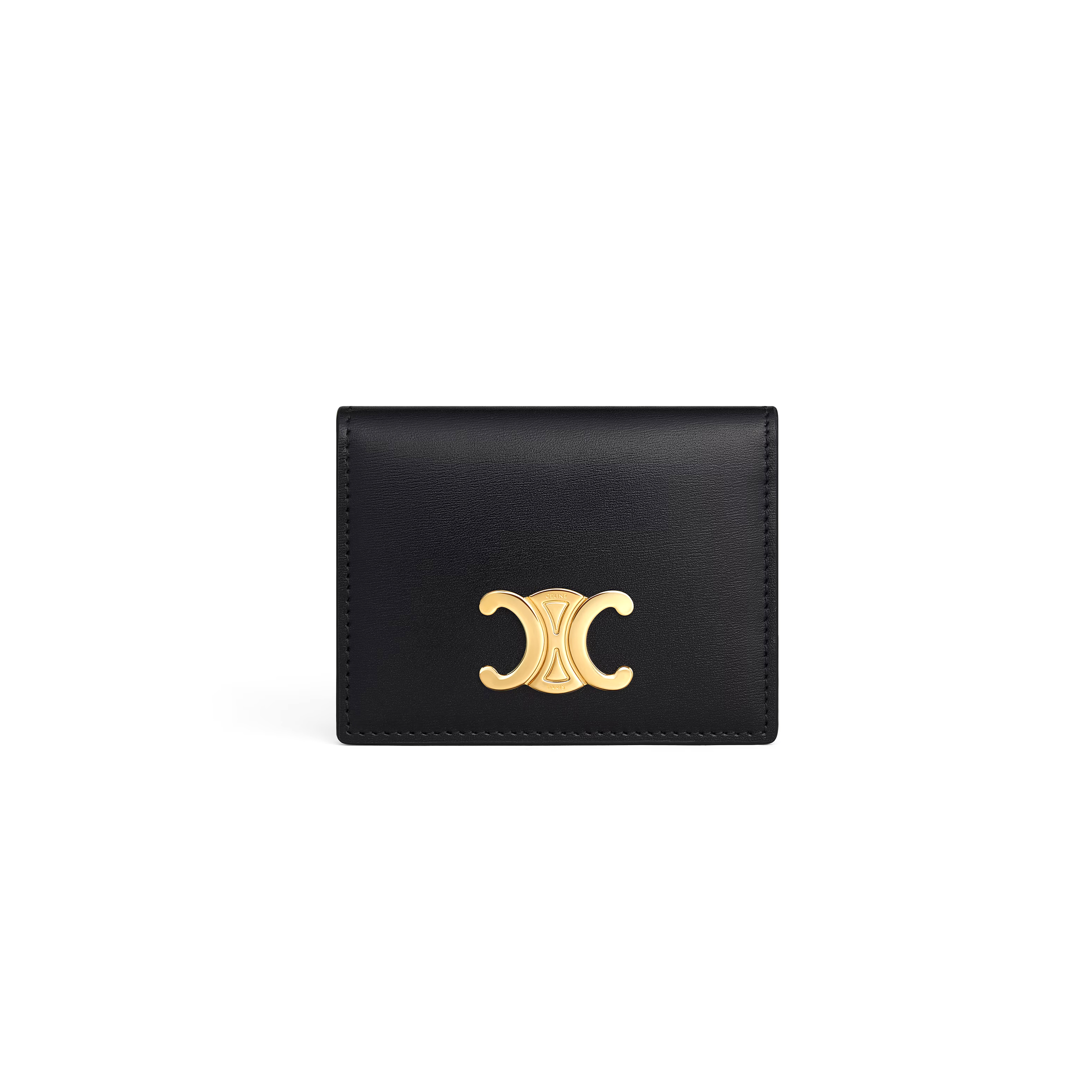 CELINE BI-FOLD CARD HOLDER TRIOMPHE 10I352CPJ.04LU (10*7.5*1cm)
